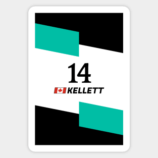 IndyCar 2022 - #14 Kellett Sticker